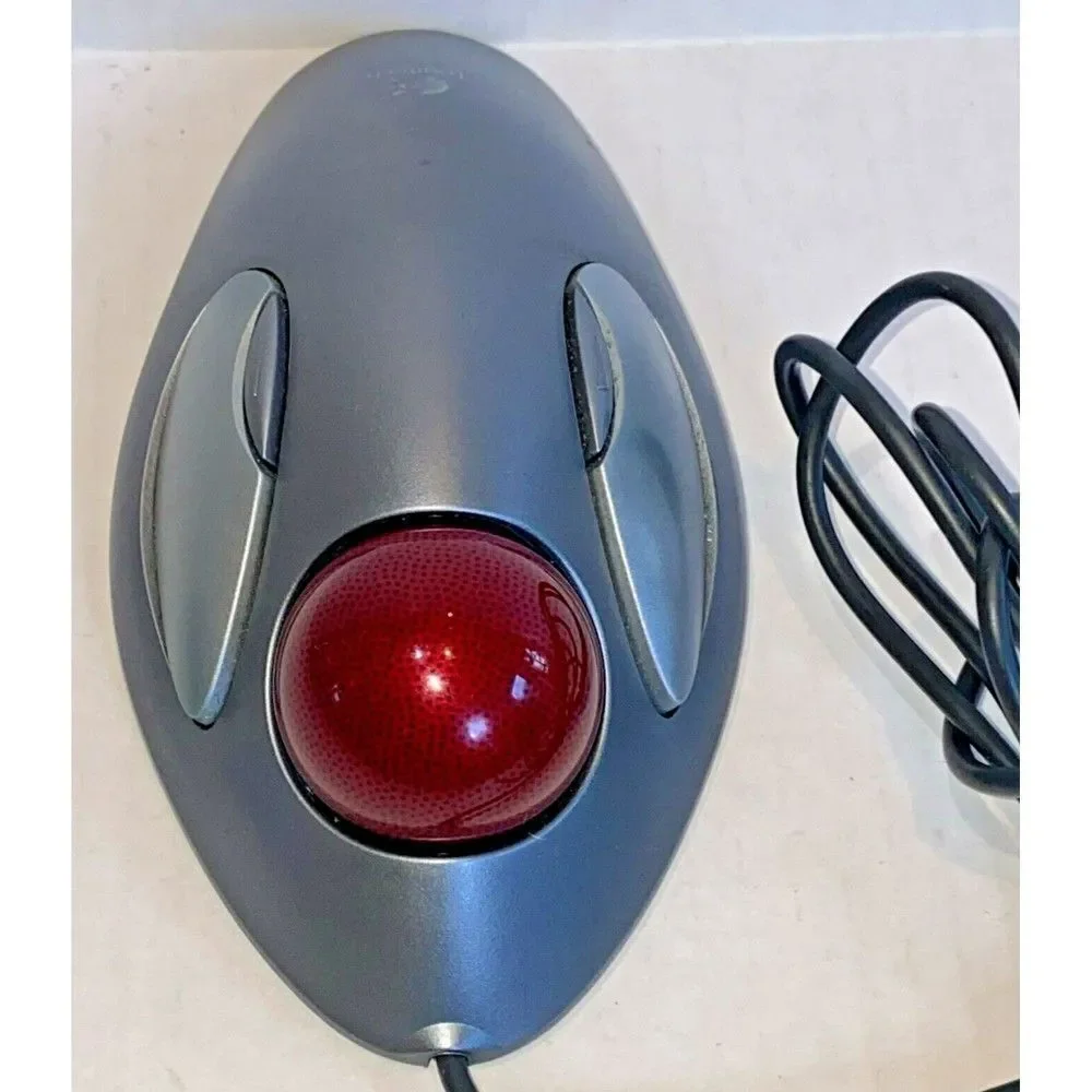 Logitech Trackman Marble Mouse USB T-BC21 (804377-0000) - TESTED WIRED Gamers